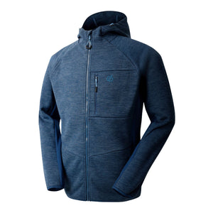 Dare 2B Men's Torrek Pro Hooded Midlayer Full Zip Fleece (Moonlight Denim)