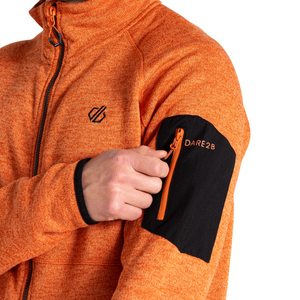 Dare 2B Torrek Thermal Mountain Series Full Zip Fleece (Orange Rust)