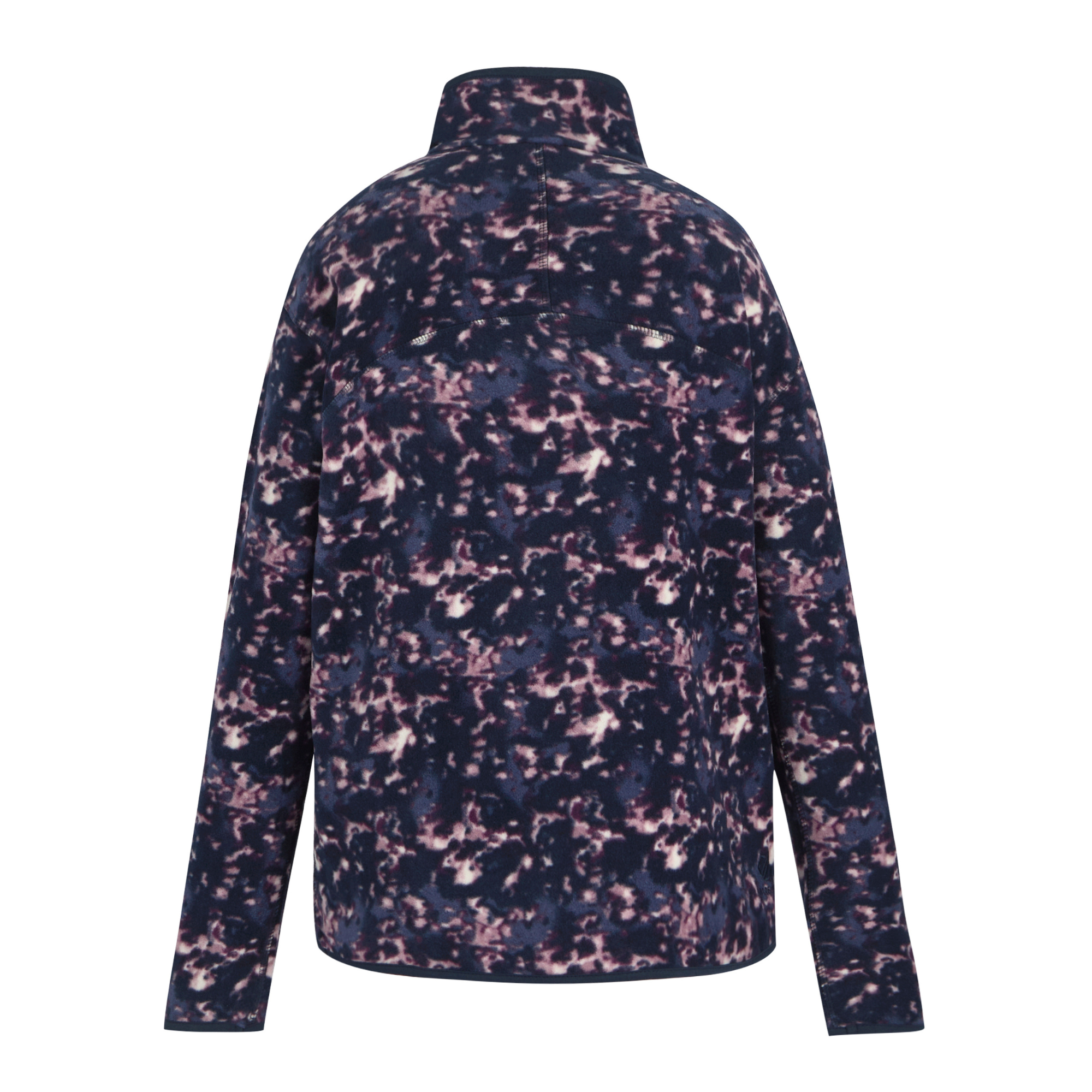 Dare 2B Women's Amble Half Zip Fleece (Navy Ink Print)