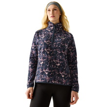 Load image into Gallery viewer, Dare 2B Women's Amble Full Zip Fleece (Navy Ink Print)
