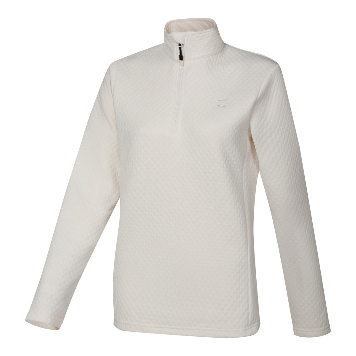 Dare 2B Women's Blindside II Midlayer Quarter Zip Fleece Top Egret 0FS DWL621