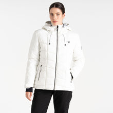 Load image into Gallery viewer, Dare 2B Women&#39;s Blindside Waterproof Insulated Ski Jacket (Cream)
