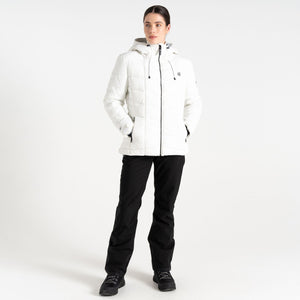 Dare 2B Women's Blindside Waterproof Insulated Ski Jacket (Cream)