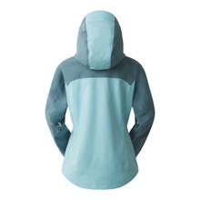 Load image into Gallery viewer, Dare 2B Women&#39;s Diverging Waterproof Jacket (Element Grey/Aquifer)
