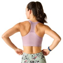 Load image into Gallery viewer, Dare 2B Women's Don't Sweat It II Sports Bra (Mauve Shadow)
