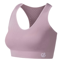 Load image into Gallery viewer, Dare 2B Women's Don't Sweat It II Sports Bra (Mauve Shadow)

