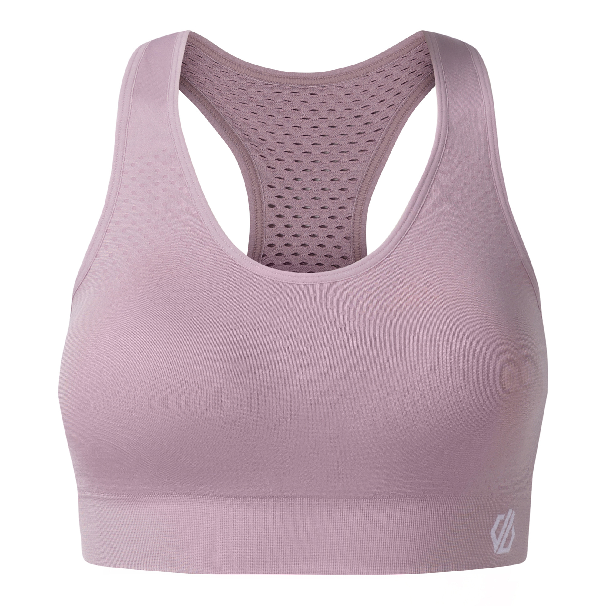 Dare 2B Women's Don't Sweat It II Sports Bra (Mauve Shadow)