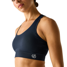 Load image into Gallery viewer, Dare 2B Women's Don't Sweat It II Sports Bra (Navy)
