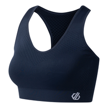 Load image into Gallery viewer, Dare 2B Women's Don't Sweat It II Sports Bra (Navy)
