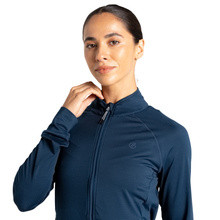 Load image into Gallery viewer, Dare 2B Women&#39;s Energise UPF50 Midlayer Full Zip Fleece (Moonlight Denim)
