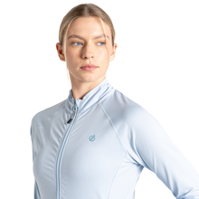 Load image into Gallery viewer, Dare 2B Women&#39;s Energise UPF50 Midlayer Full Zip Fleece (Skyway)
