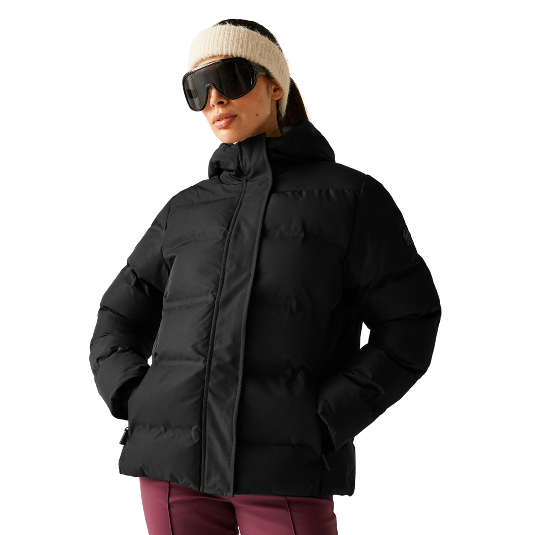 Dare 2B Women's Entrusted Baffled Insulated Jacket (Black)