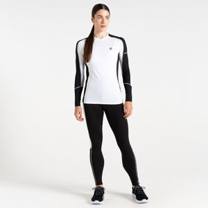 Dare 2B Women's Exchange IV Base Layer Set (Black/White)