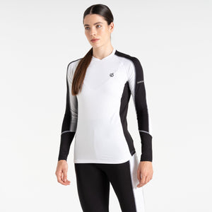 Dare 2B Women's Exchange IV Base Layer Set (Black/White)