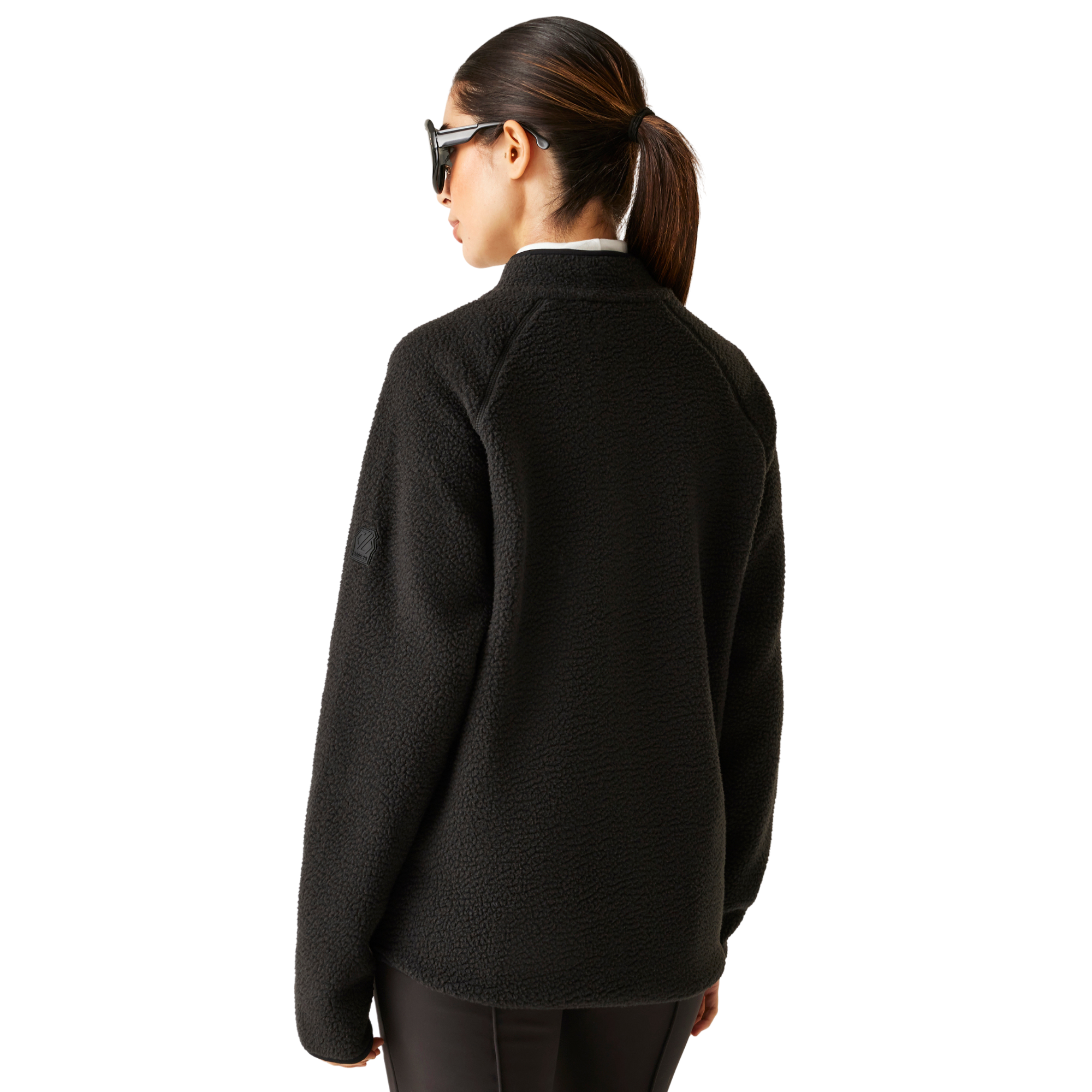 Dare 2B Women's Excursion Full Zip Fleece (Black)
