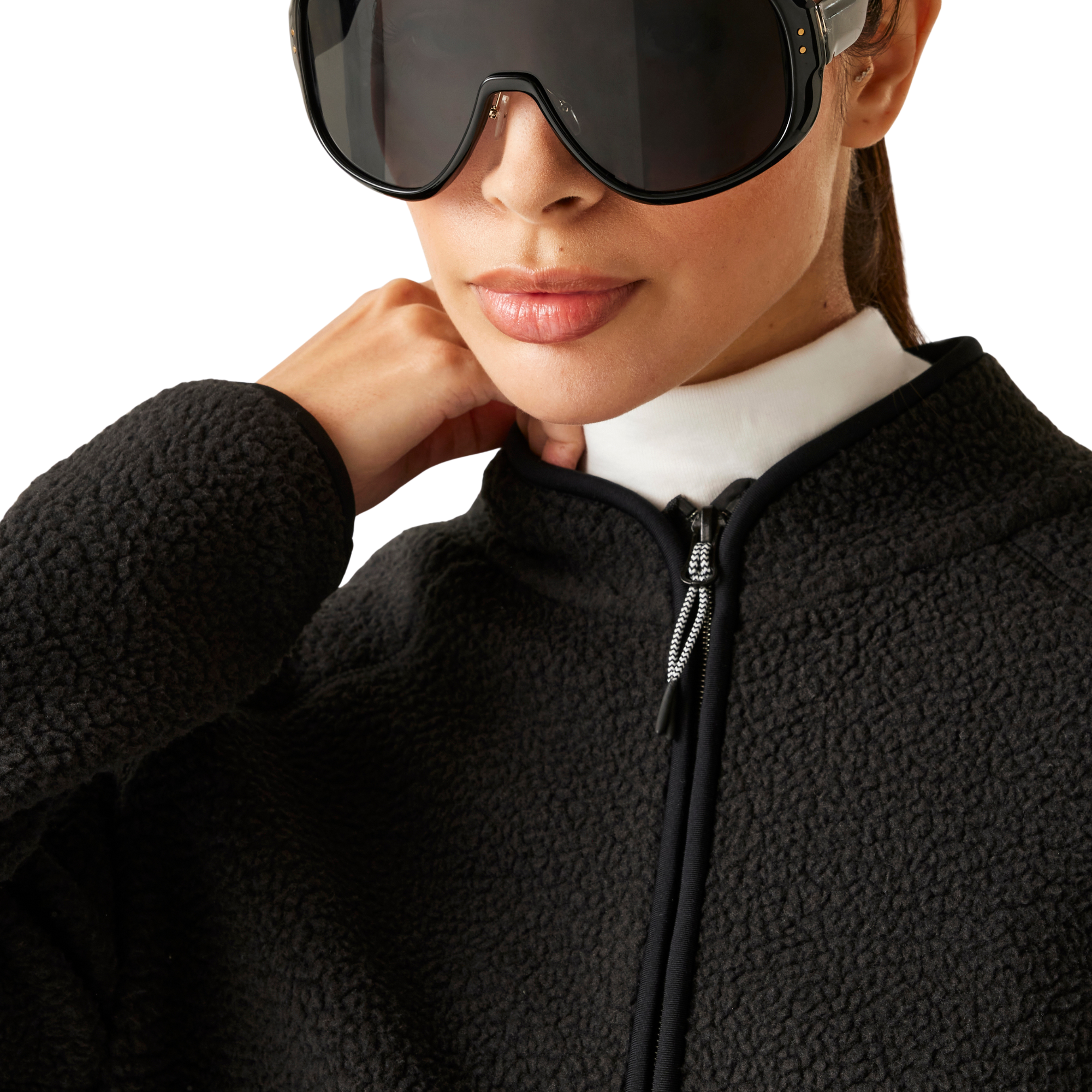 Dare 2B Women's Excursion Full Zip Fleece (Black)