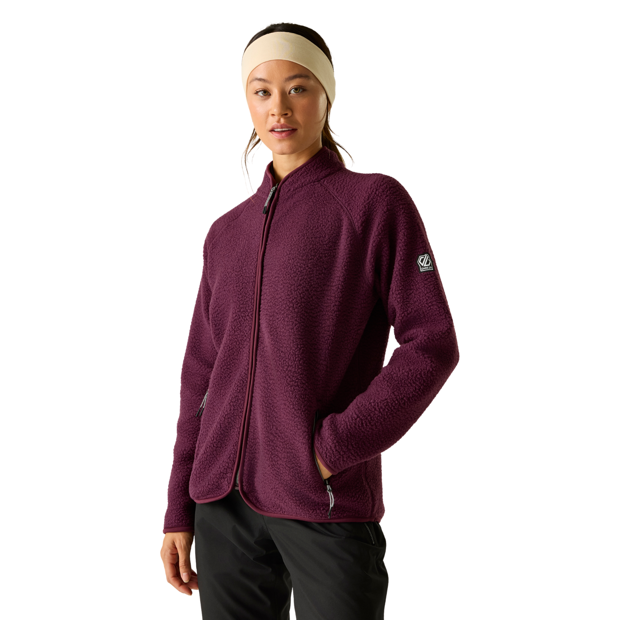 Dare 2B Women's Excursion Full Zip Fleece (Fig)