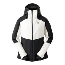 Load image into Gallery viewer, Dare 2B Women&#39;s Flurry II Waterproof Ski Jacket (Egret/Black)
