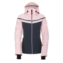 Load image into Gallery viewer, Dare 2B Women&#39;s Flurry Waterproof Insulated Ski Jacket (Rose Pink/Grey)
