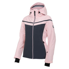 Load image into Gallery viewer, Dare 2B Women&#39;s Flurry Waterproof Insulated Ski Jacket (Rose Pink/Grey)
