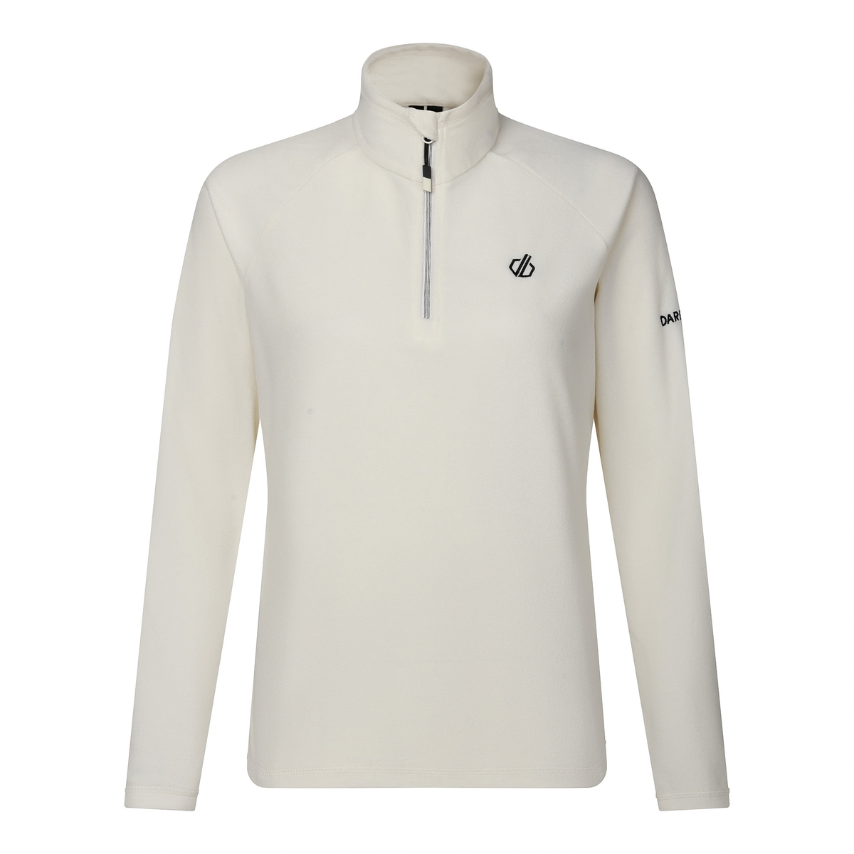 Dare 2B Women's Freeform II Quarter Zip Fleece Top Egret 0FS DWA473