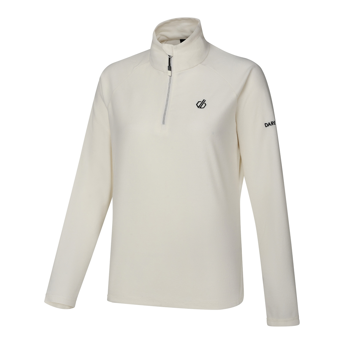 Dare 2B Women's Freeform II Quarter Zip Fleece Top Egret 0FS DWA473
