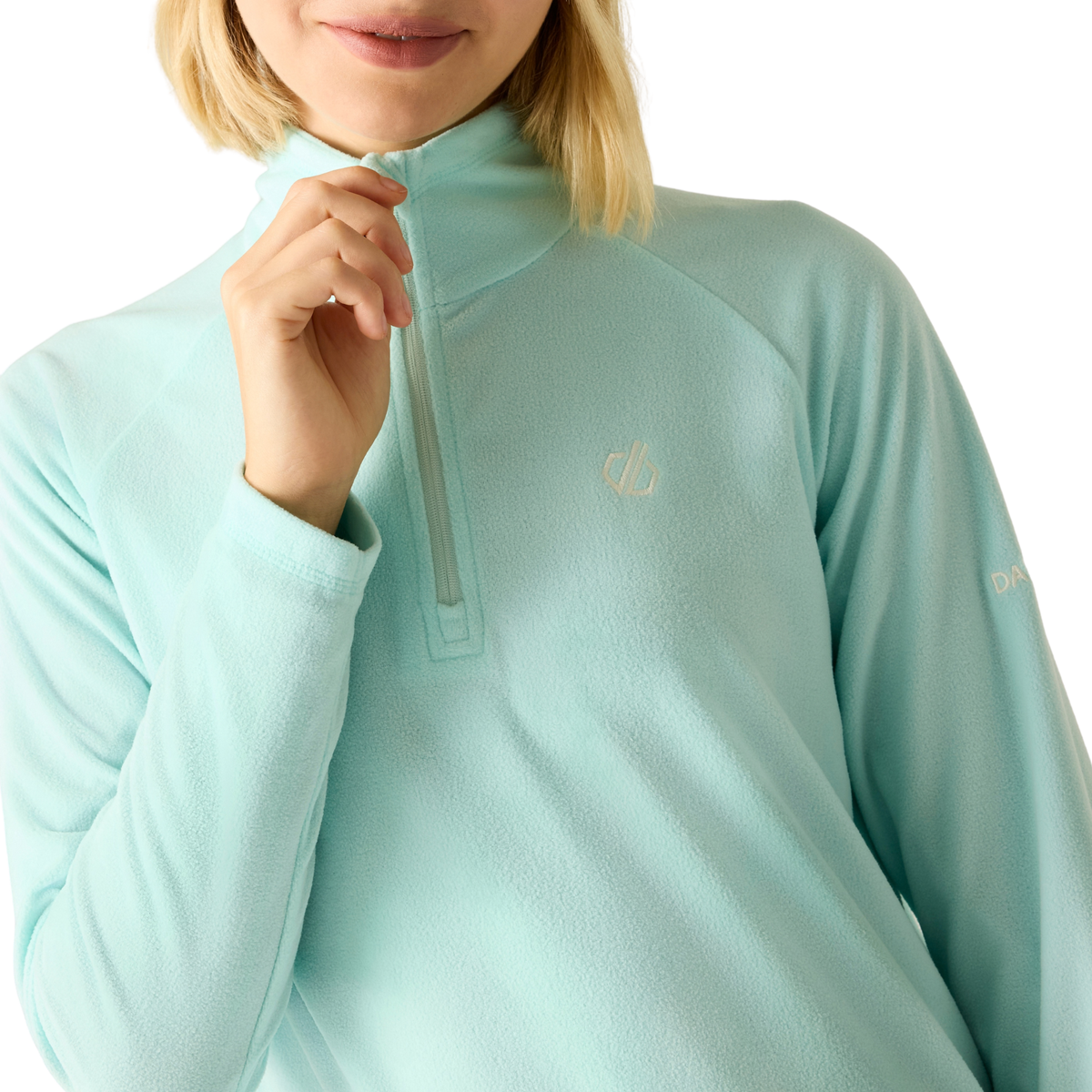 Dare 2B Women's Freeform II Quarter Zip Fleece Top Water Ballet 1F6 DWA473