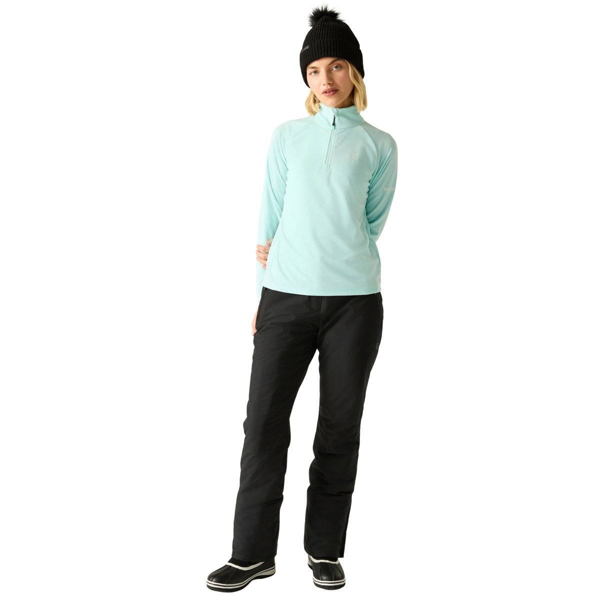 Dare 2B Women's Freeform II Quarter Zip Fleece Top Water Ballet 1F6 DWA473