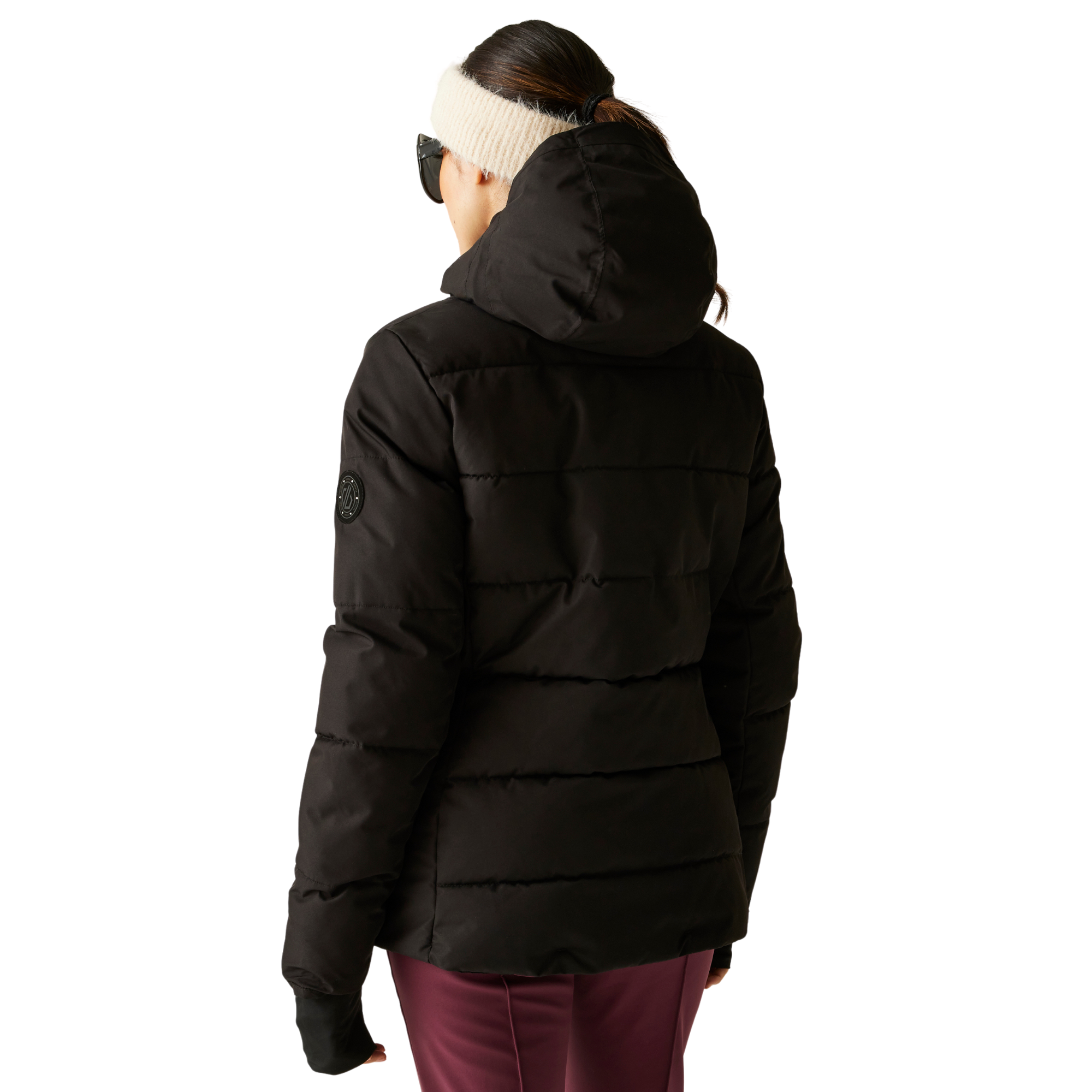 Dare 2B Women's Glacier Waterproof Insulated Ski Jacket (Black)
