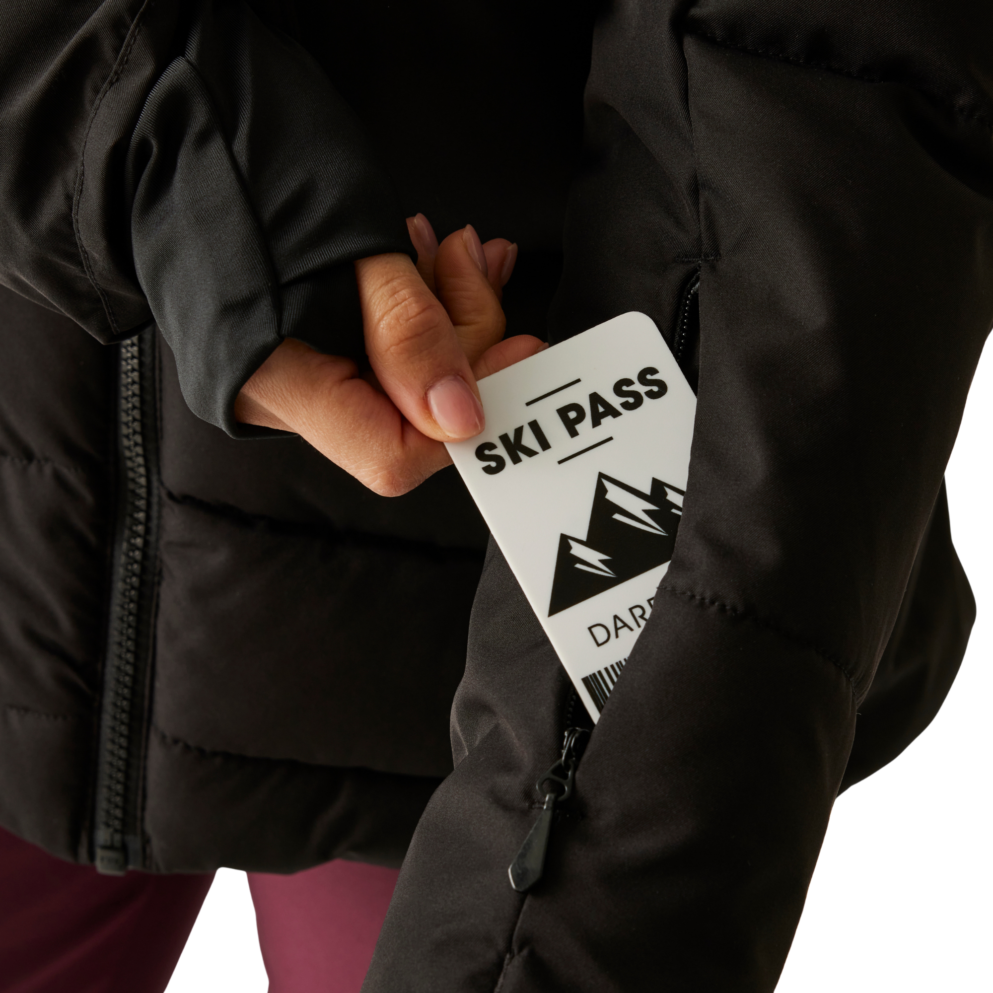 Dare 2B Women's Glacier Waterproof Insulated Ski Jacket (Black)