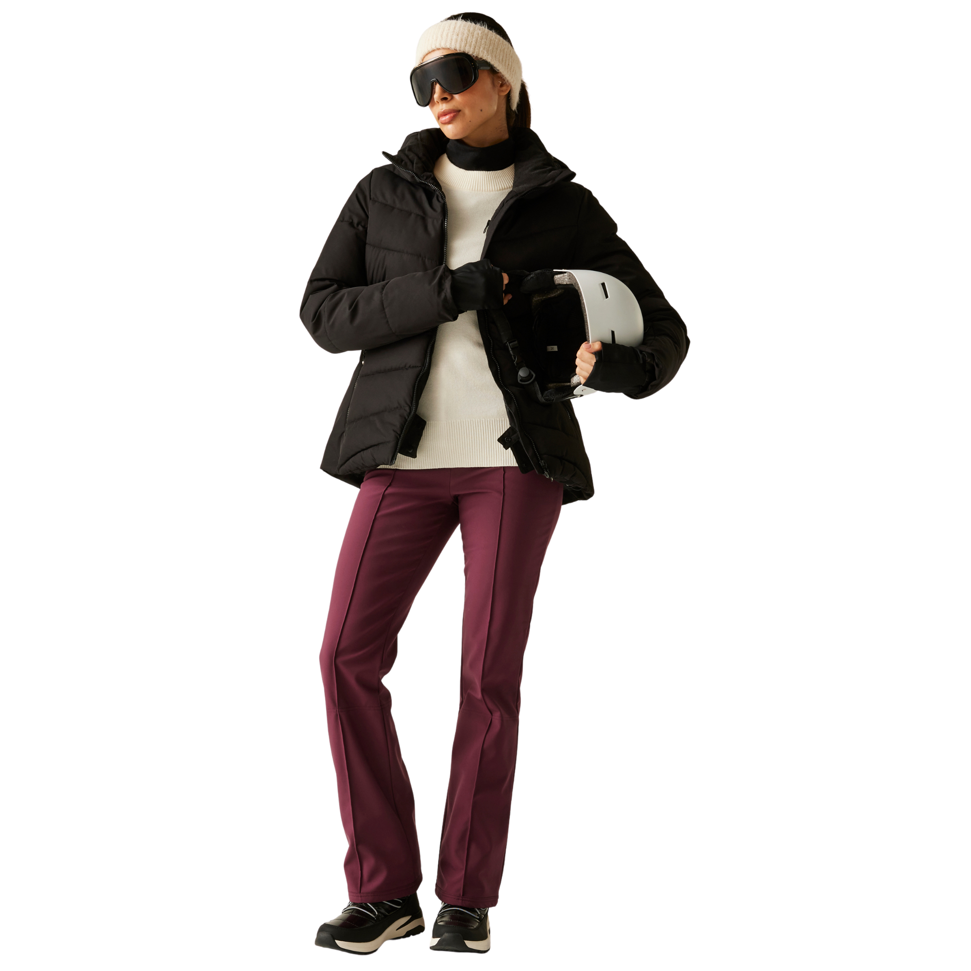 Dare 2B Women's Glacier Waterproof Insulated Ski Jacket (Black)