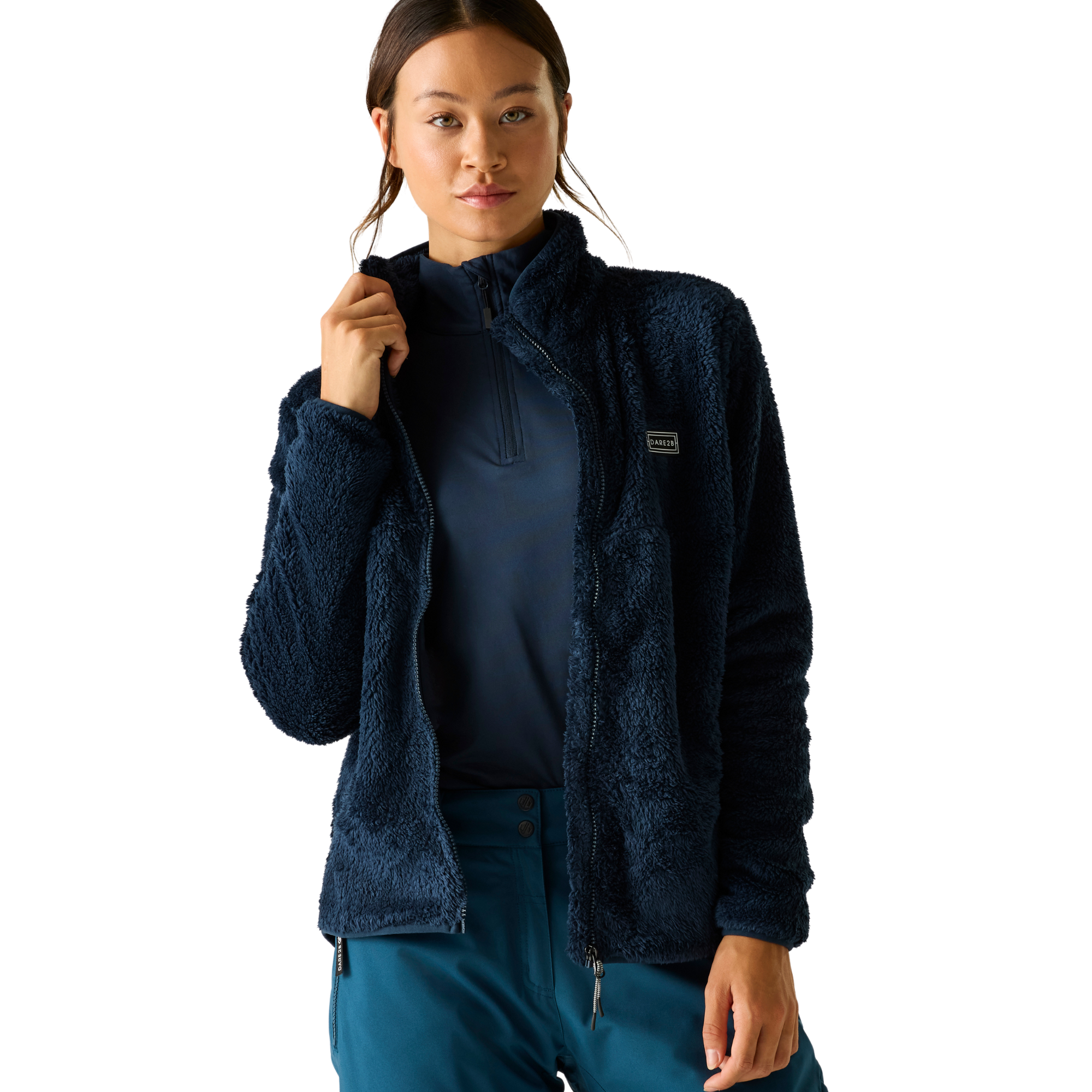 Dare 2B Women's Gnarly Full Zip Fleece Navy 540 DWA752