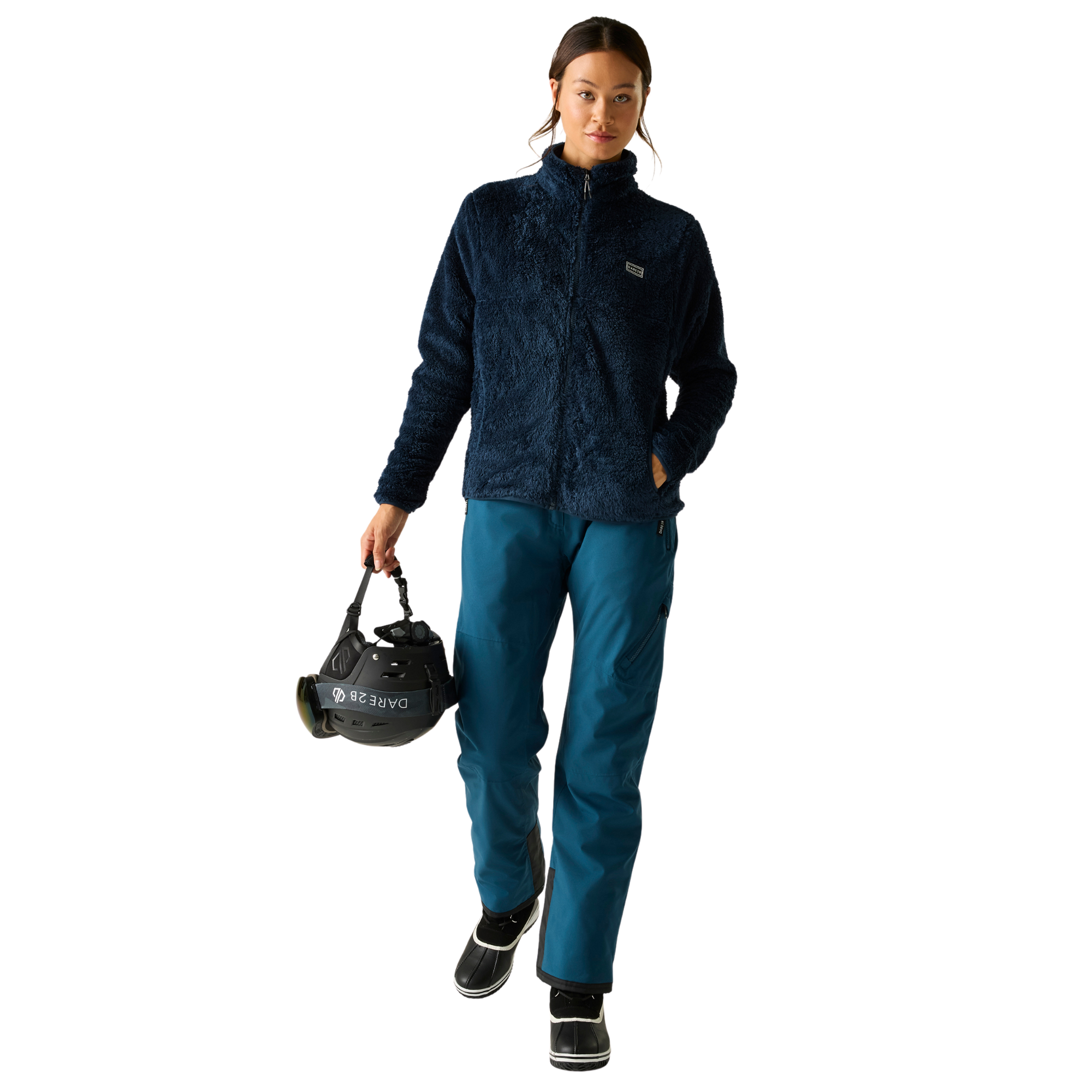 Dare 2B Women's Gnarly Full Zip Fleece Navy 540 DWA752