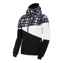 Load image into Gallery viewer, Dare 2B Women&#39;s Ice III Waterproof Insulated Ski Jacket (Black Dogtooth Print)
