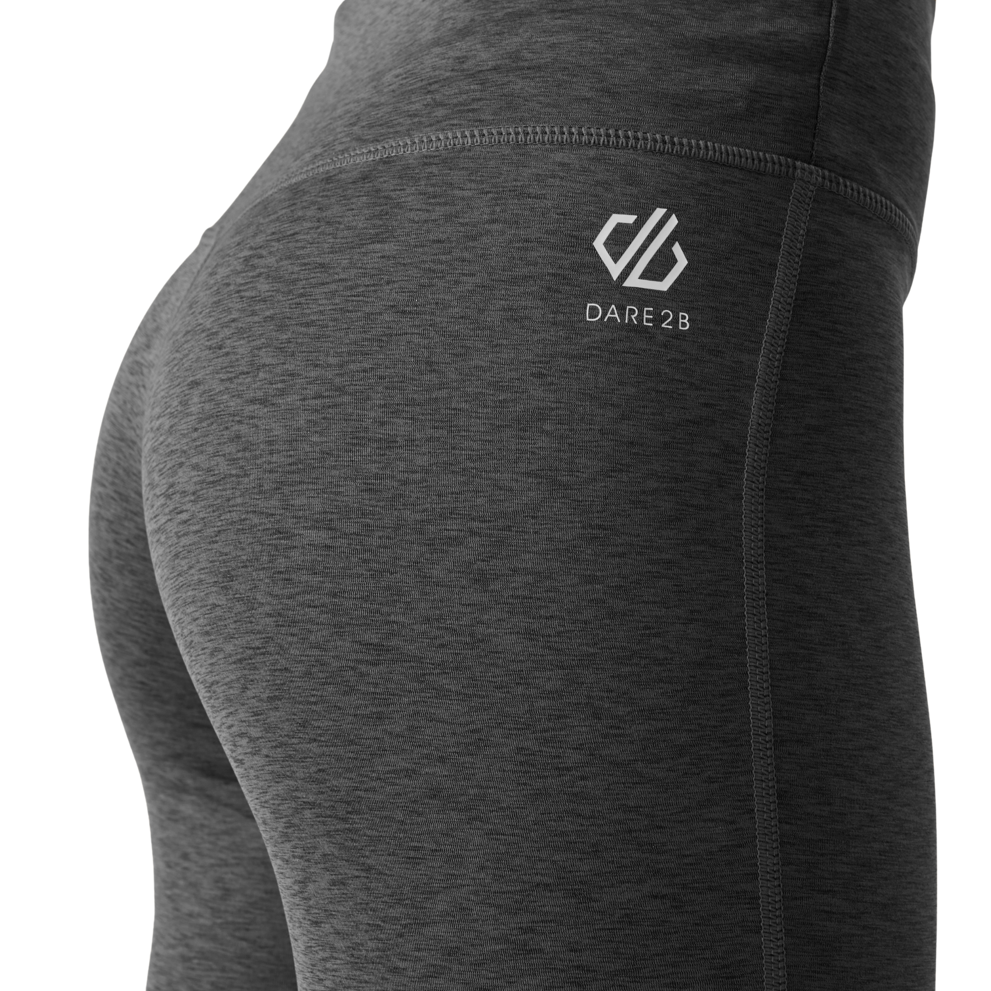 Dare 2B Women's Influential UPF50 Gym Leggings (Charcoal Grey)