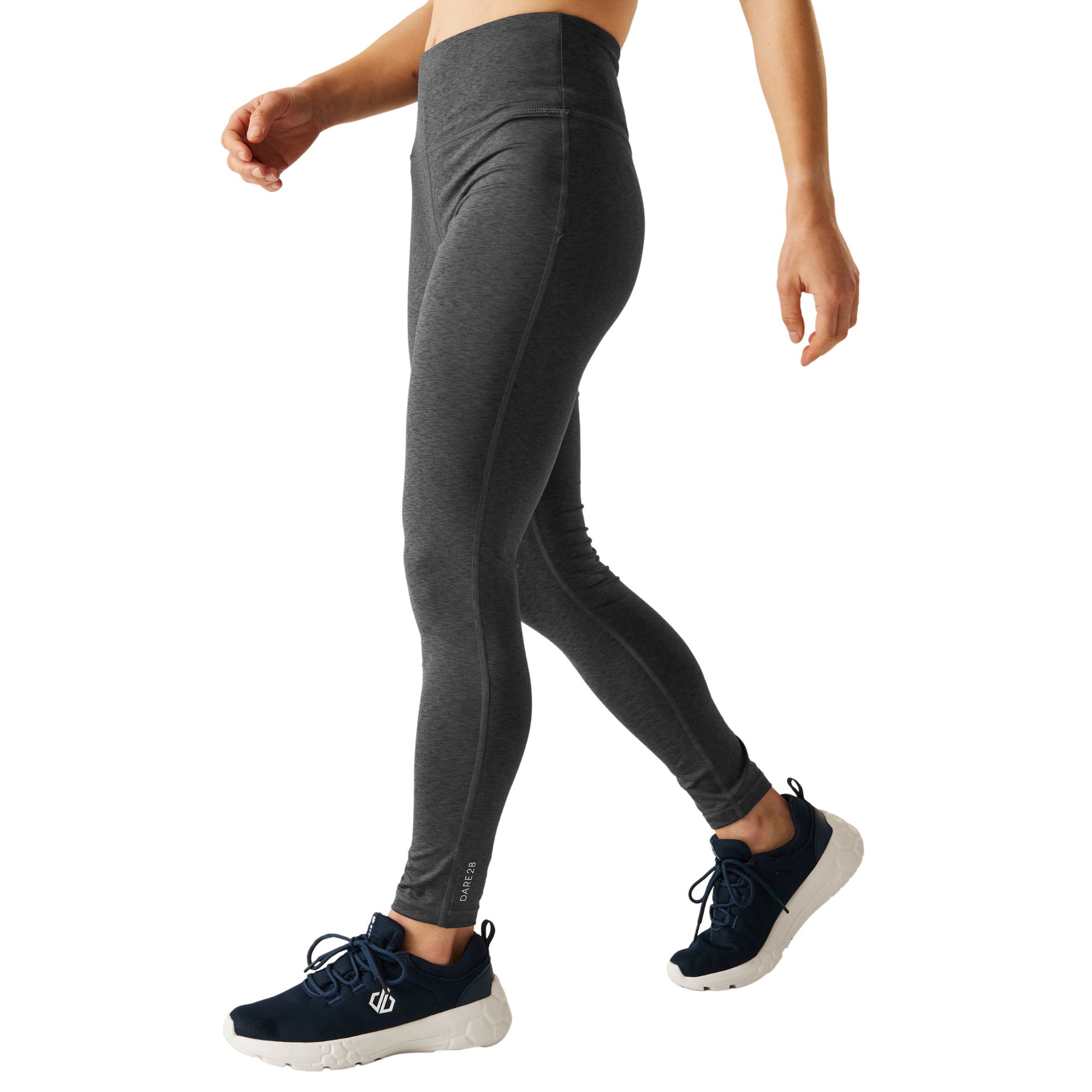 Dare 2B Women's Influential UPF50 Gym Leggings (Charcoal Grey)