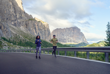 Load image into Gallery viewer, Dare 2B Women's Influential II UPF50 Leggings (Navy Inky Print)
