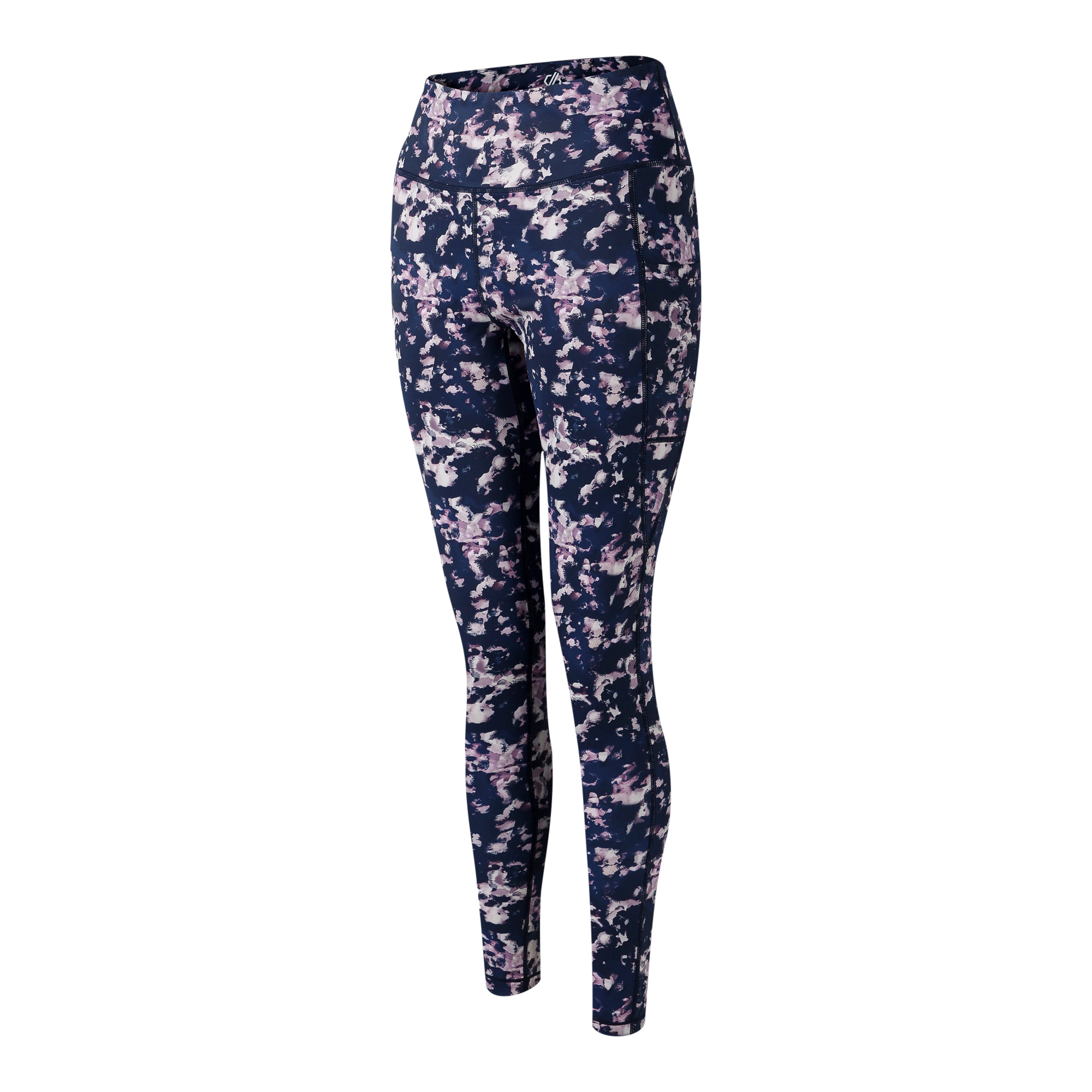 Dare 2B Women's Influential II UPF50 Leggings (Navy Inky Print)