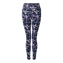 Load image into Gallery viewer, Dare 2B Women's Influential II UPF50 Leggings (Navy Inky Print)
