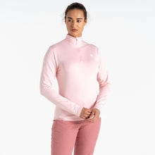 Load image into Gallery viewer, Dare 2B Women&#39;s Lowline II Stretch Quarter Zip Fleece (Crystal Rose)
