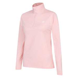 Dare 2B Women's Lowline II Stretch Quarter Zip Fleece (Crystal Rose)