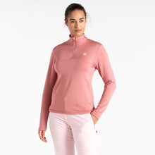 Load image into Gallery viewer, Dare 2B Women&#39;s Lowline II Stretch Quarter Zip Fleece (Dusty Rose)
