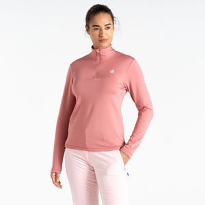 Dare 2B Women's Lowline II Stretch Quarter Zip Fleece (Dusty Rose)