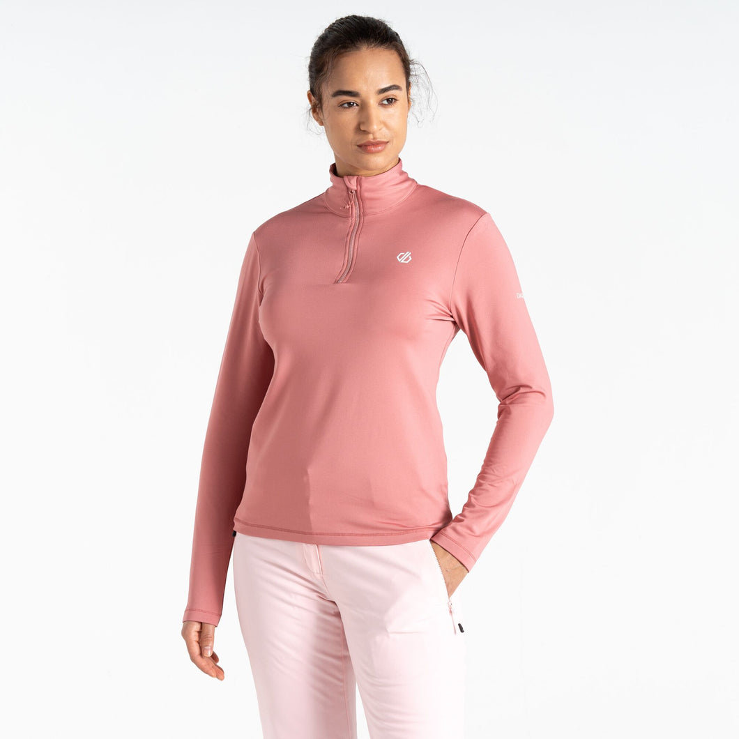 Dare 2B Women's Lowline II Stretch Quarter Zip Fleece (Dusty Rose)