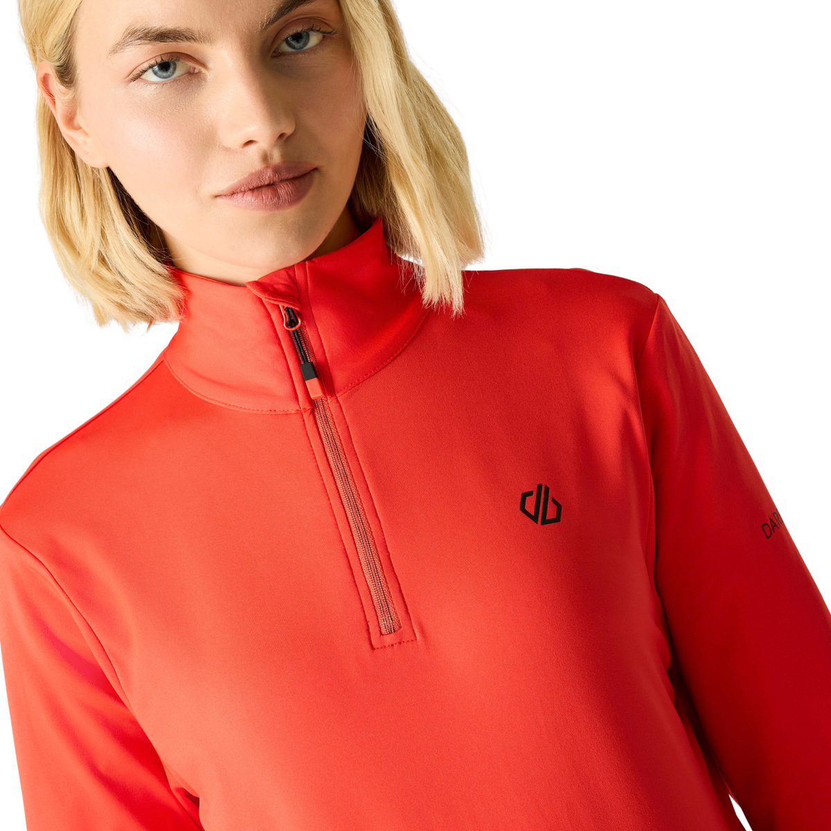 Dare 2B Women's Lowline II Stretch Quarter Zip Fleece Top Grenadine 71K DWL452
