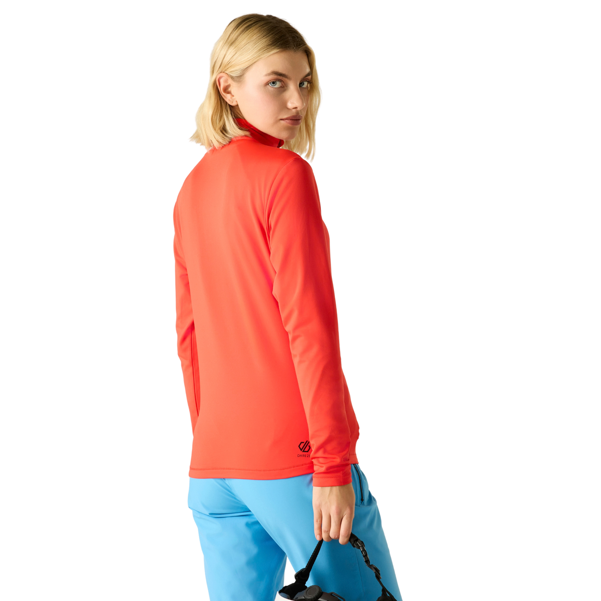 Dare 2B Women's Lowline II Stretch Quarter Zip Fleece Top Grenadine 71K DWL452