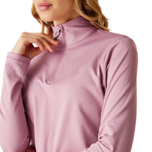 Load image into Gallery viewer, Dare 2B Women&#39;s Lowline II Stretch Quarter Zip Fleece Top (Lilas)
