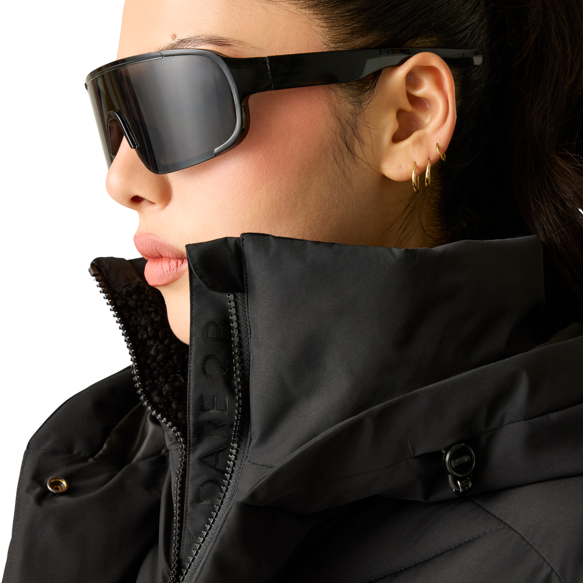 Dare 2B Women's Lustre Waterproof Insulated Jacket (Black)