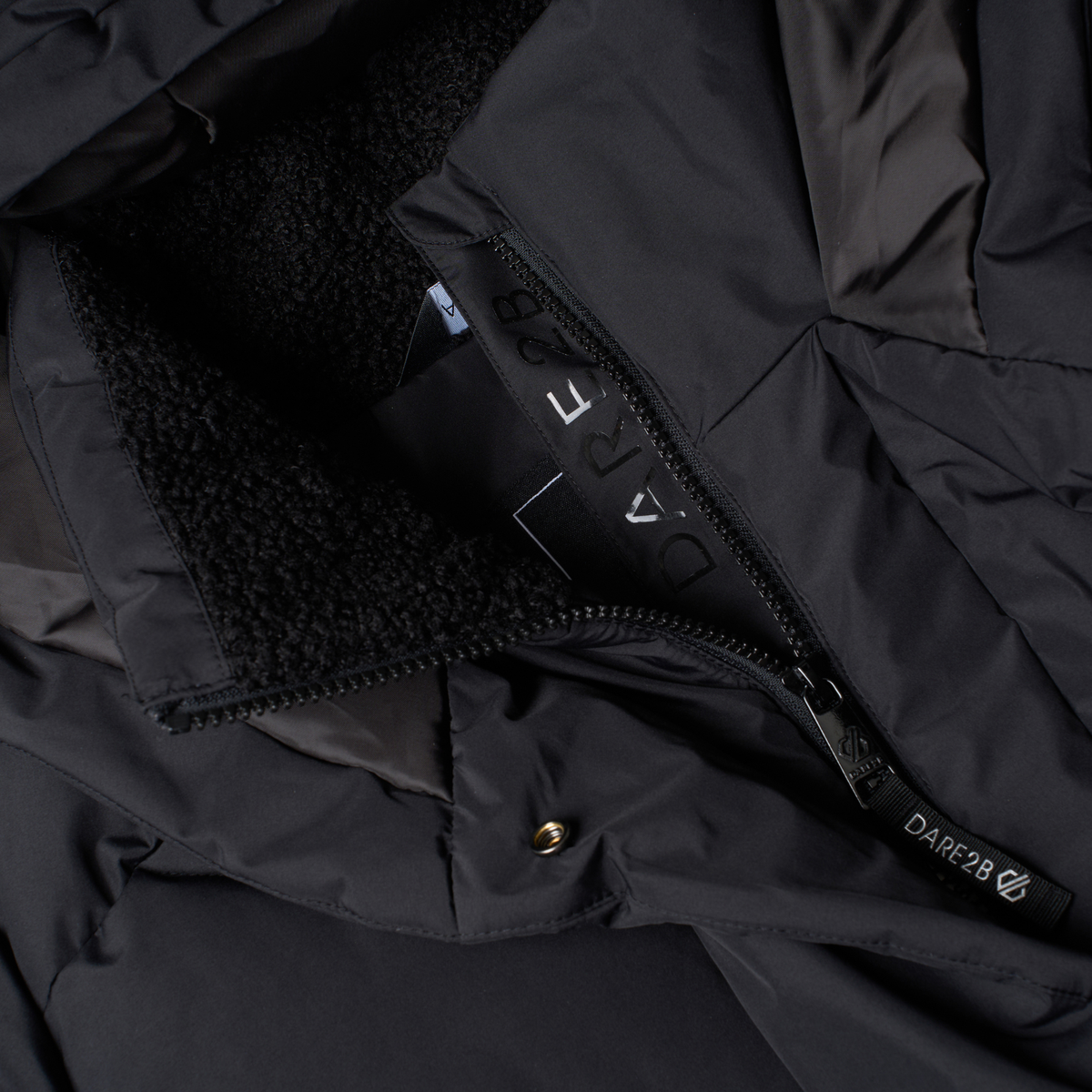 Dare 2B Women's Lustre Waterproof Insulated Jacket (Black)