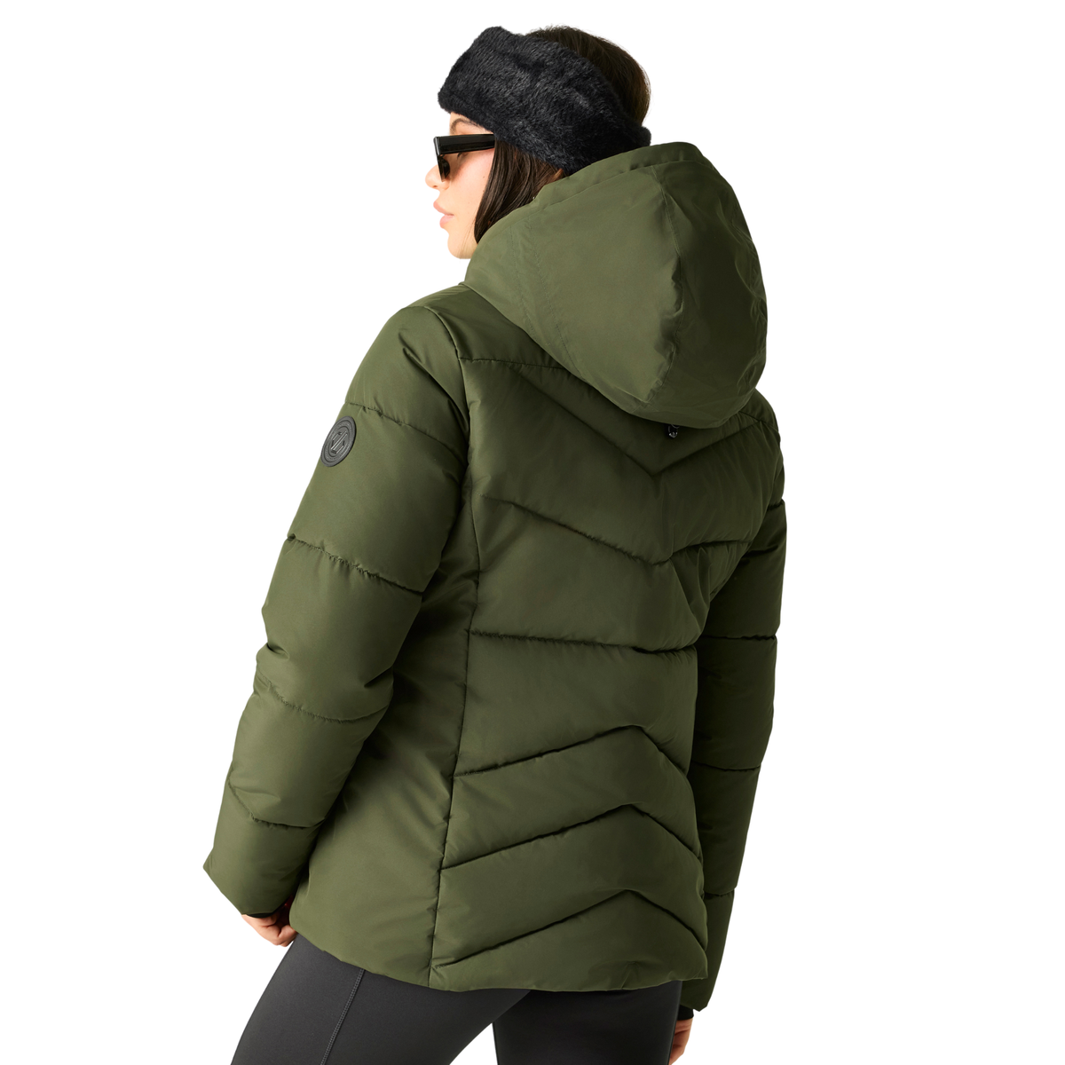 Dare 2B Women's Lustre Waterproof Insulated Jacket (Dark Khaki)